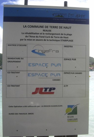 Panneau d'information