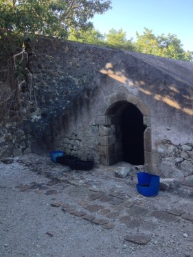 Citerne de l'Îlet à Cabris près de laquelle Viale a enterré le coffre