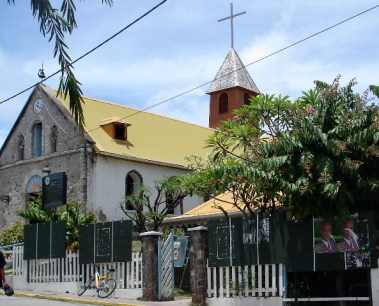 Église de Terre-de-Haut Photo Raymond Joyeux