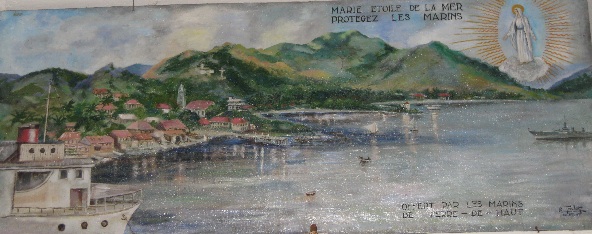 Fresque de Ch. Triclot 1947 Photo R.Joyeux