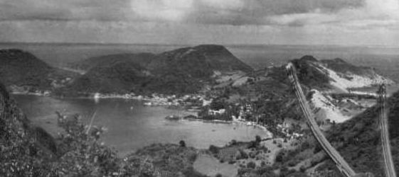 Terre-de-Haut vue du Chameau Années 50