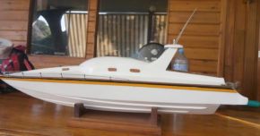 Maquette réalisée par Alain  dans sa jeunesse