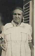 Eugénie Célany  dite Man NINI en 1951 Photo aimablement communiquée par Kelly Cassin