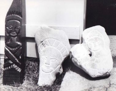 Sculptures sur bois et corail Ph. R. Joyeux