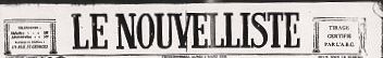 Le Nouvelliste Quotidien guadeloupéen N°1 aux Saintes dans les années 50