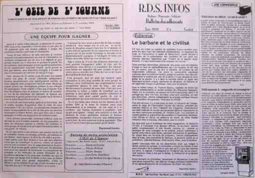 Organes de l'opposition RDS