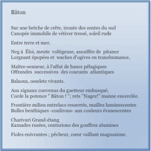Belenus bâton