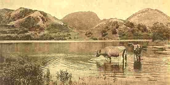 Étang Bélénus avant sa disparition - Coll. Boisel