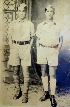 Masséna Desbonnes et Raphaël Cassin à la Dominique en 1942 