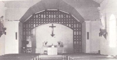 Chœur rénové du transept 