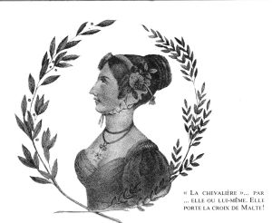 Fréminville travesti en femme