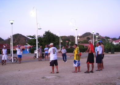 Avant l'implantation des aires de jeux