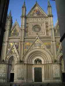 Façade de la cathédrale d'Orvieto