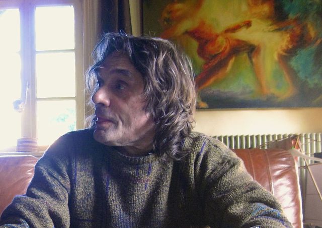 Jean-Claude Lavaud chez lui. Photo R. Joyeux