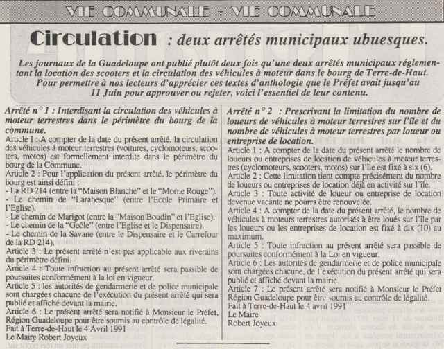 Journal L'IGUANE , mai 1991