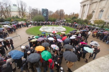 Queue au Grand Palais Paris. Ph Alexandre Joyeux