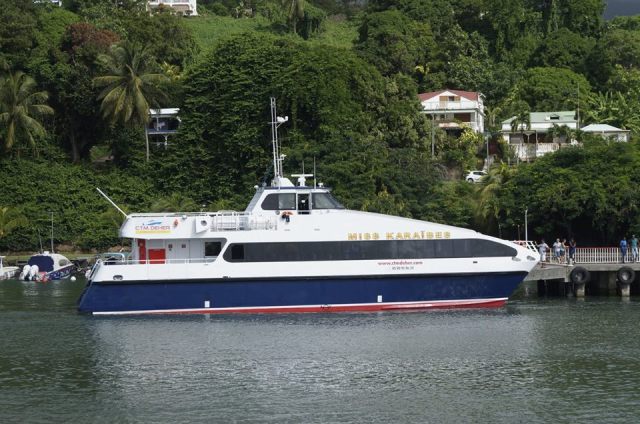 Miss Karaïbes à quai à Trois-Rivières