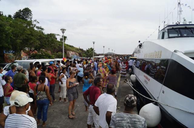 Arrivée à Terre-de-Bas