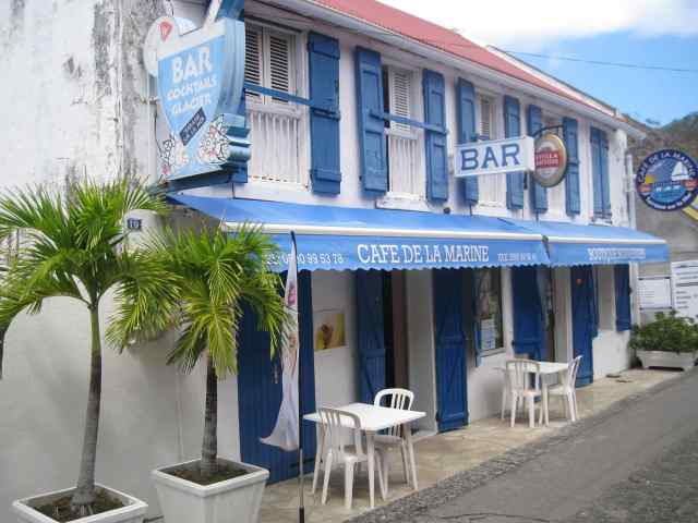 Le Café de la Marine : maison familiale de Geo Petit à Terre-de-Haut