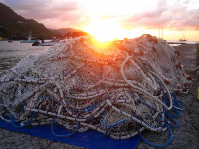 Senne traditionnelle au soleil couchant- Ph R.Joyeux