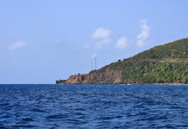 Éoliennes de Terre-de-Bas - Ph. Guadeloupe tourisme