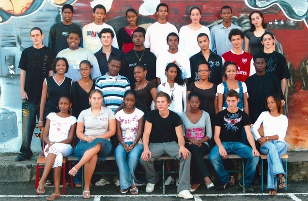 Une classe de 1ère du Lycée de Massabielle