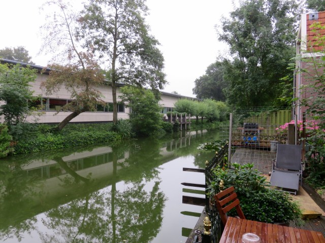 Vue de notre gîte à Amsterdam - Ph. R. Joyeux